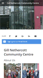 Mobile Screenshot of gillnethercottcentre.org.uk